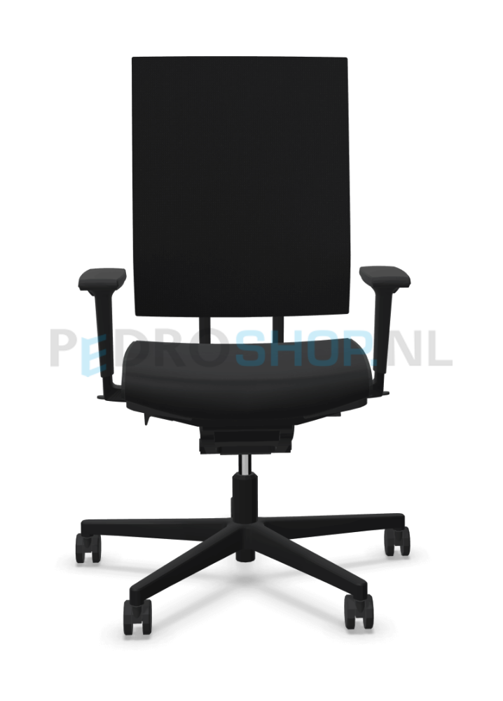 Bureaustoel VIASIT Scope Epos, zwart, netbespanning, 80-150 kg